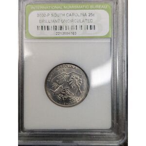 2000-P South Carolina Quarter • BU • Philadelphia Mint